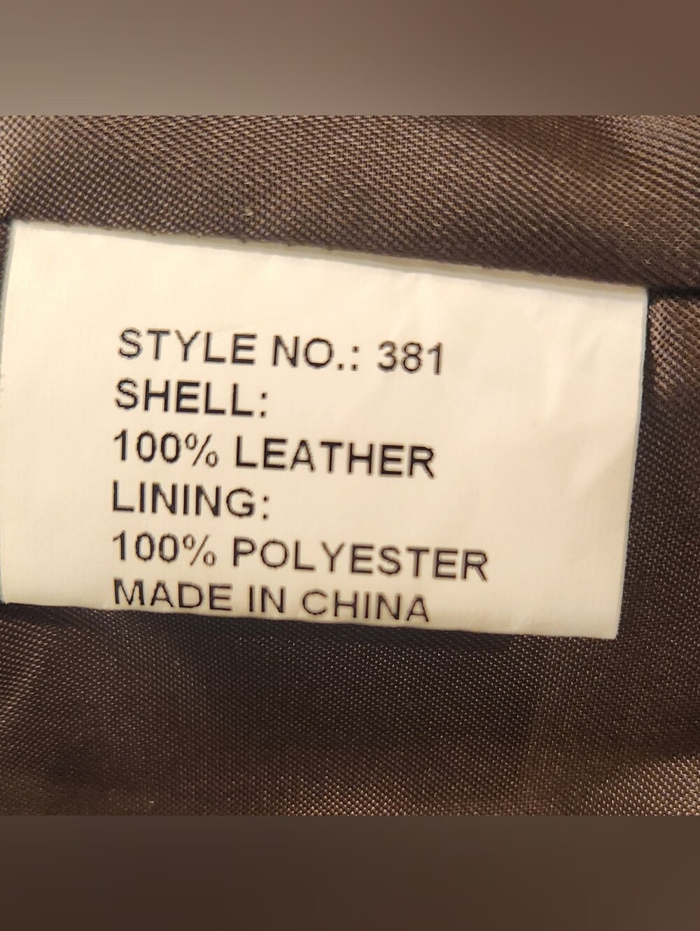 CAbi Chocolate Brown Genuine Leather "Western Tailored" Vest. Size -L - Picture 9 of 9